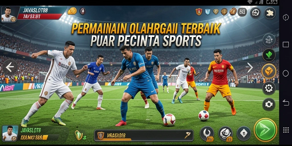 Tampilan gameplay JAVASLOT88 yang seru dan menarik untuk para penggemar olahraga.