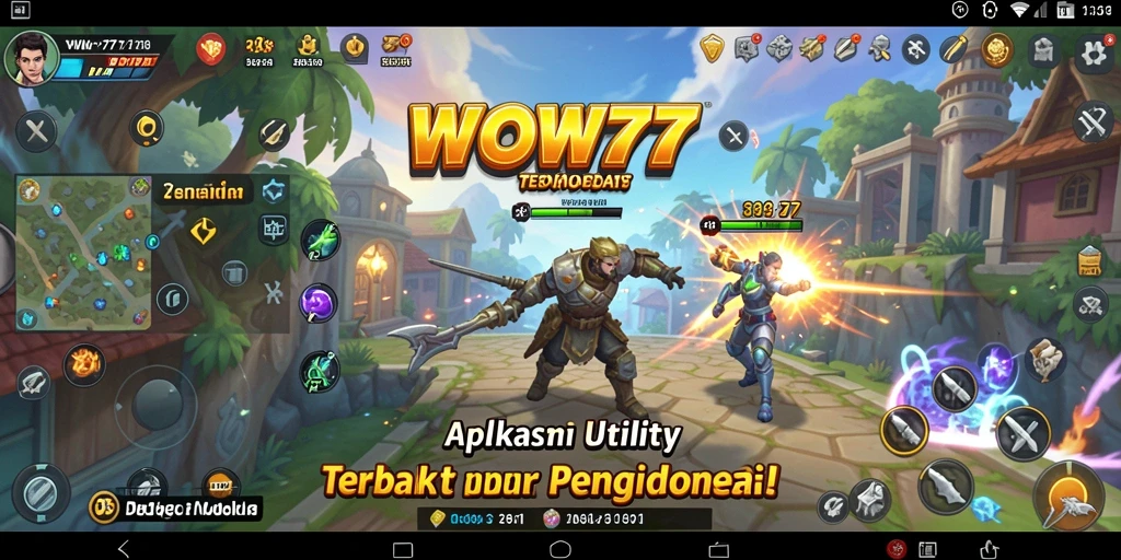 Tangkapan layar WOW77 menampilkan antarmuka pengguna yang bersih dan intuitif.