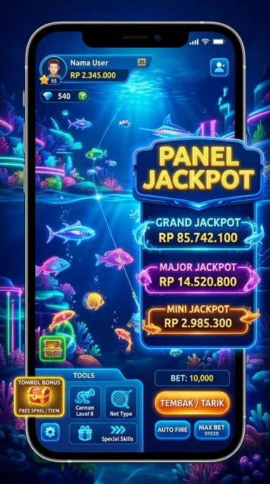 Tampilan antarmuka sederhana forwin77 untuk navigasi mudah.